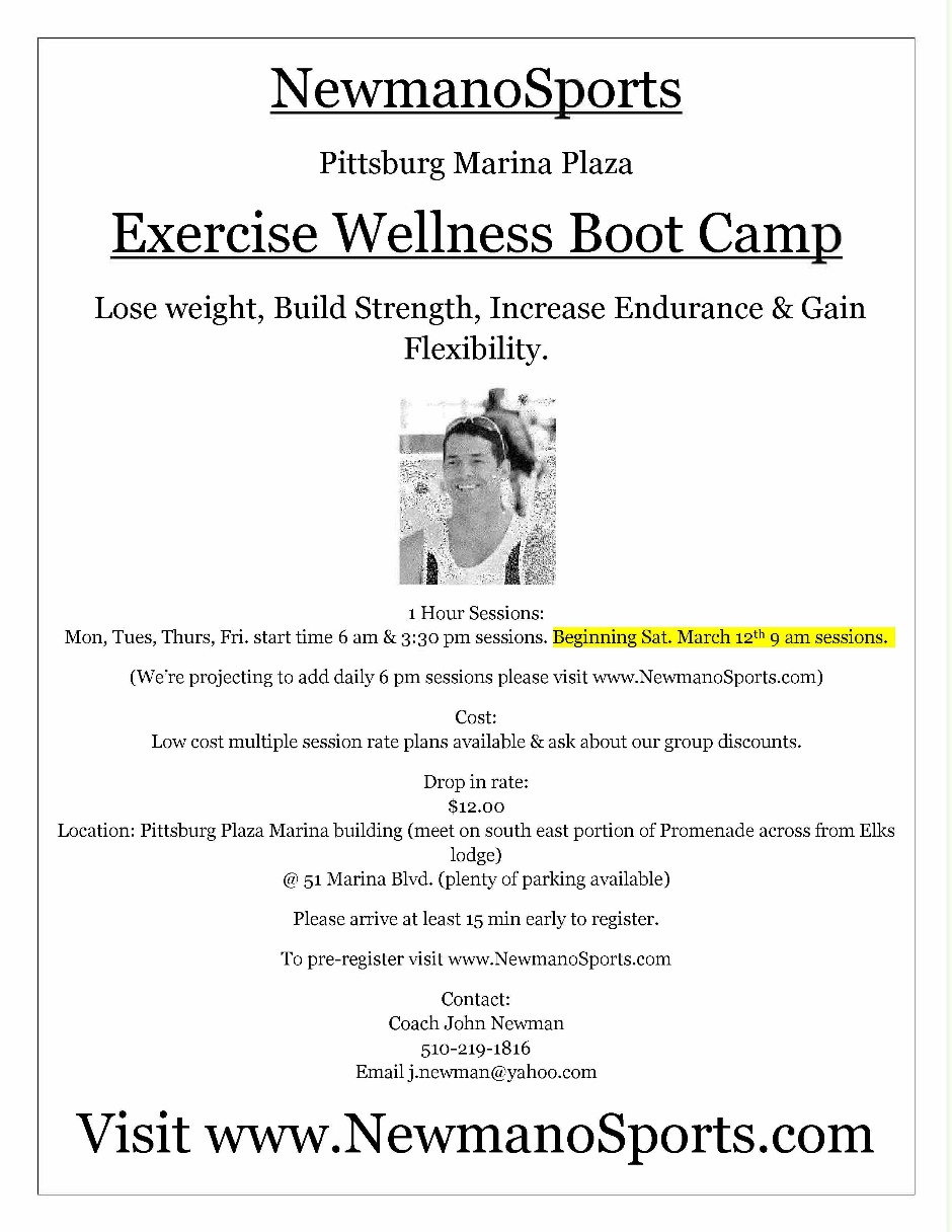 Exercise Wellness Boot Camp