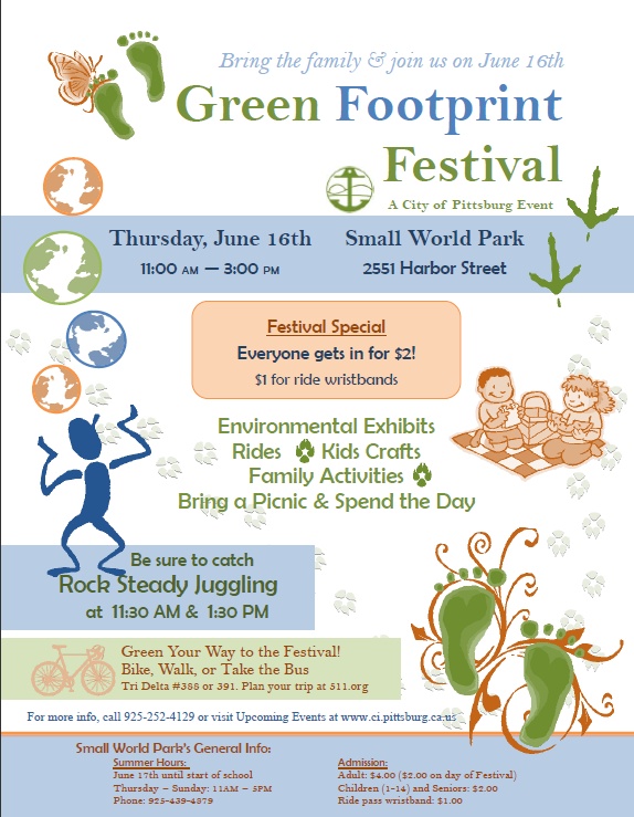 Green Footprint Festival Poster