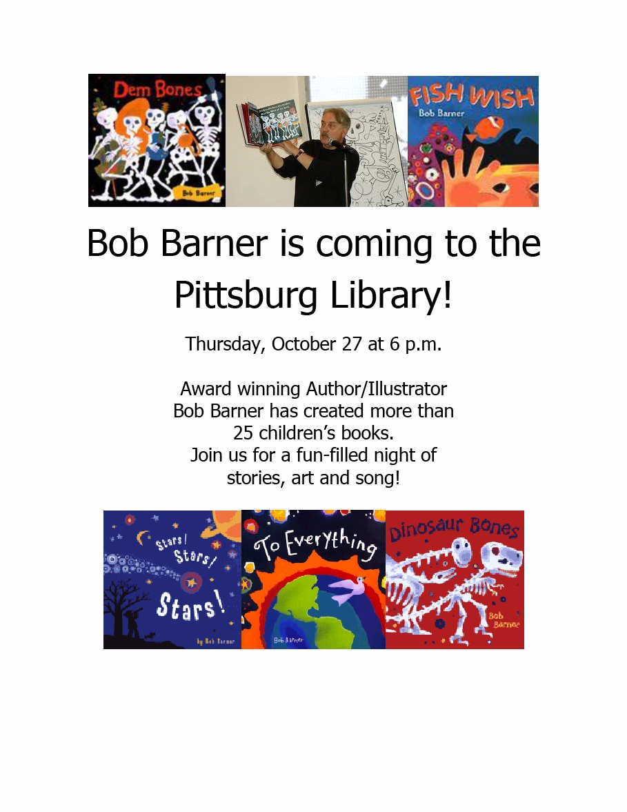 Bob Barner is Coming!