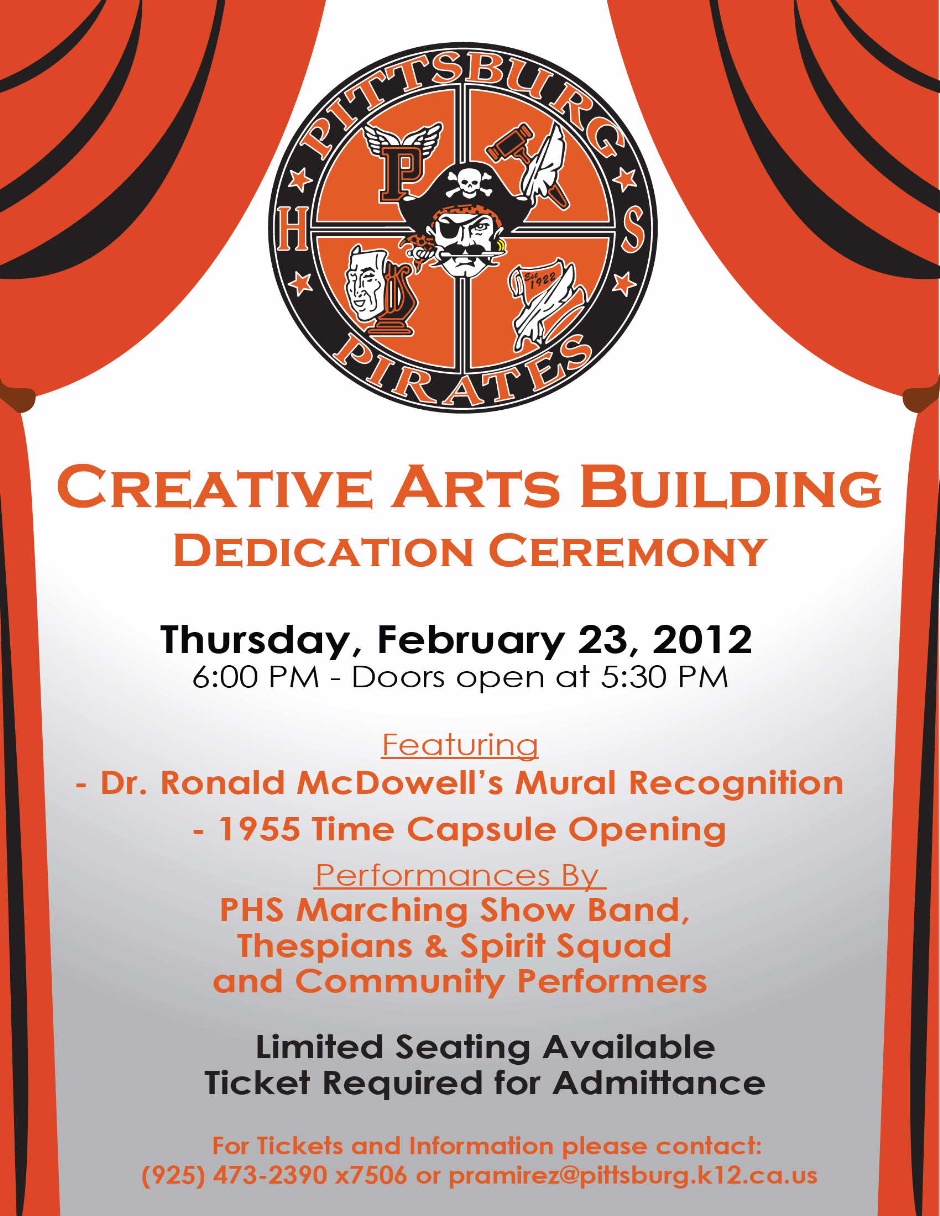 Creative Arts Building Dedication Ceremony