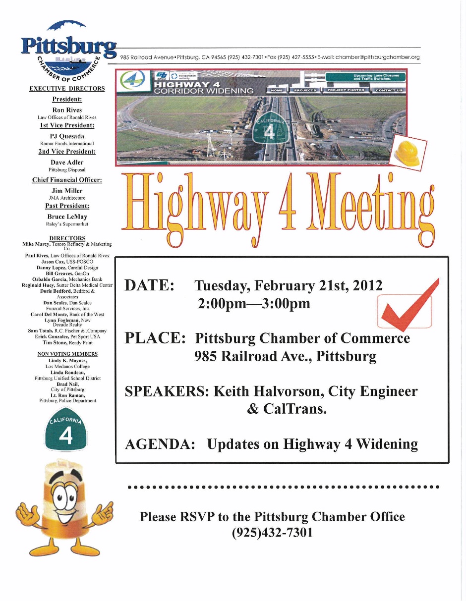 Highway 4 Meeting