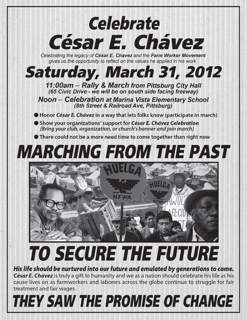 Cesar Chavez March 2012