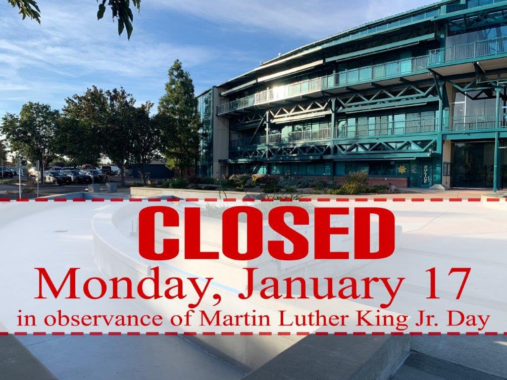 City HAll - closed MLK2022