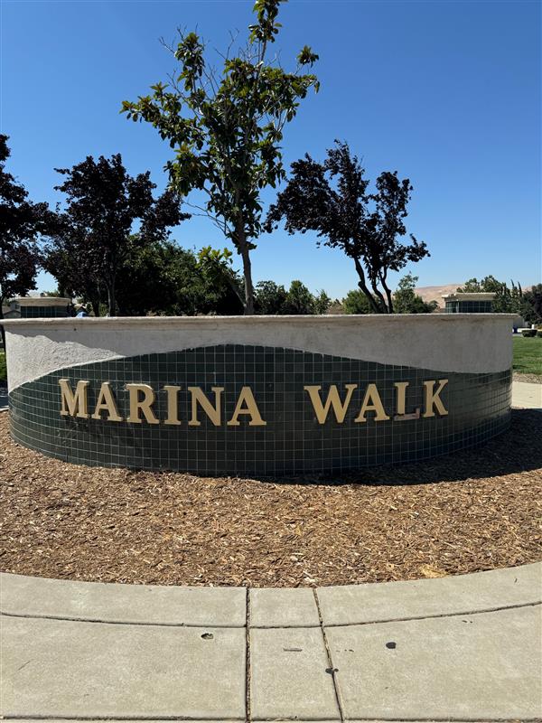 Marina Walk Sign